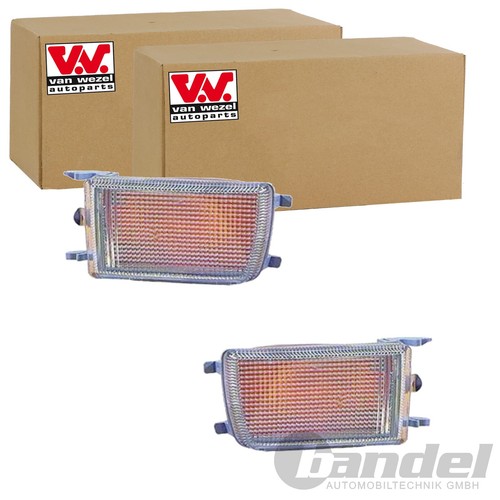 Van wezel clignotant blanc - 2x,